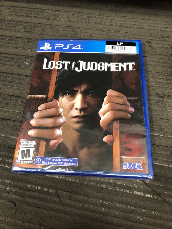 Photo 2 of **FACTORY NEW OPENED TO VERIFY* Lost Judgment - PlayStation 4

