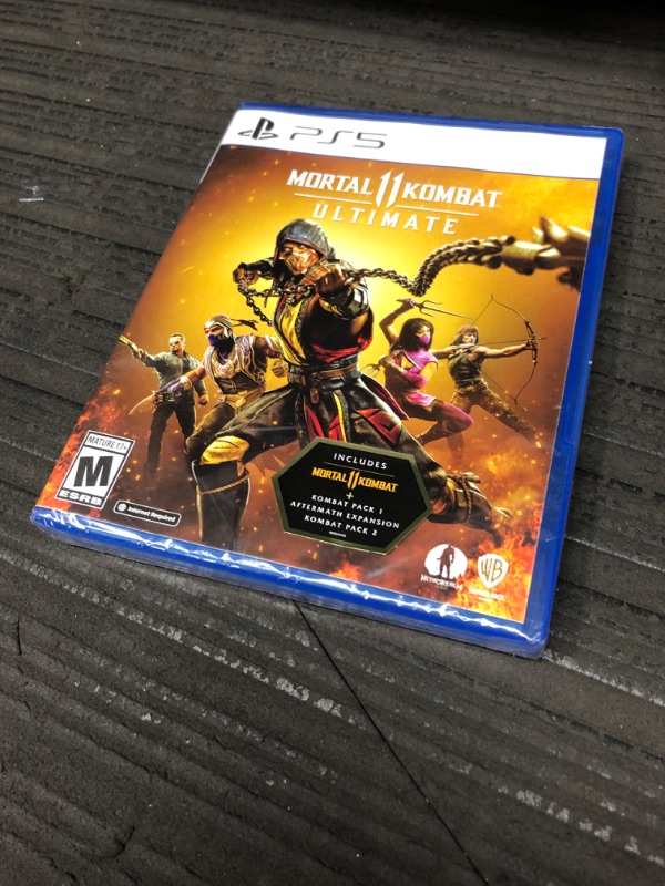 Photo 2 of **FACTORY NEW OPENED TO VERIFY** Mortal Kombat 11 Ultimate Edition - PlayStation 5