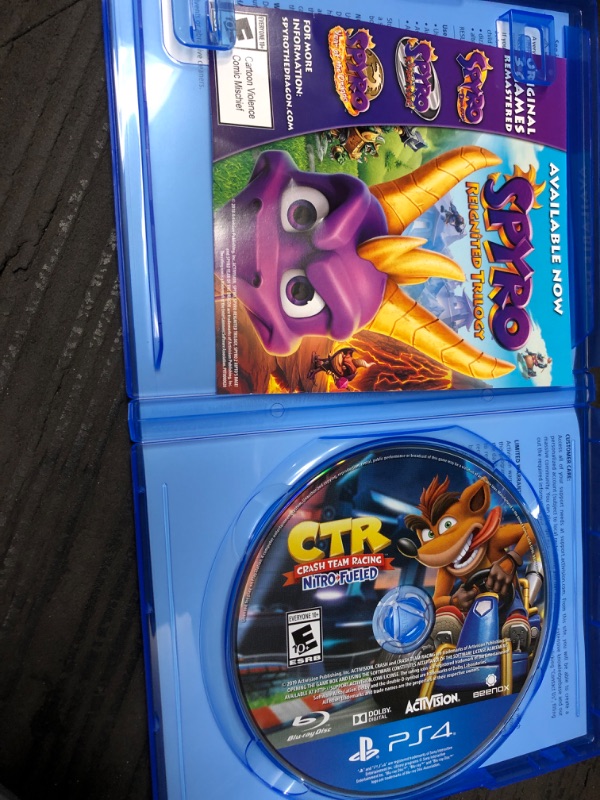 Photo 3 of **FACTORY NEW OPENED TO VERIFY** Crash Team Racing Nitro-Fueled - PlayStation 4