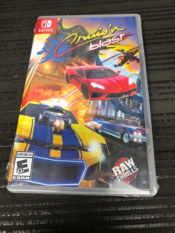 Photo 2 of **FACTORY NEW OPENED TO VERIFY** Cruis'n Blast - Nintendo Switch

