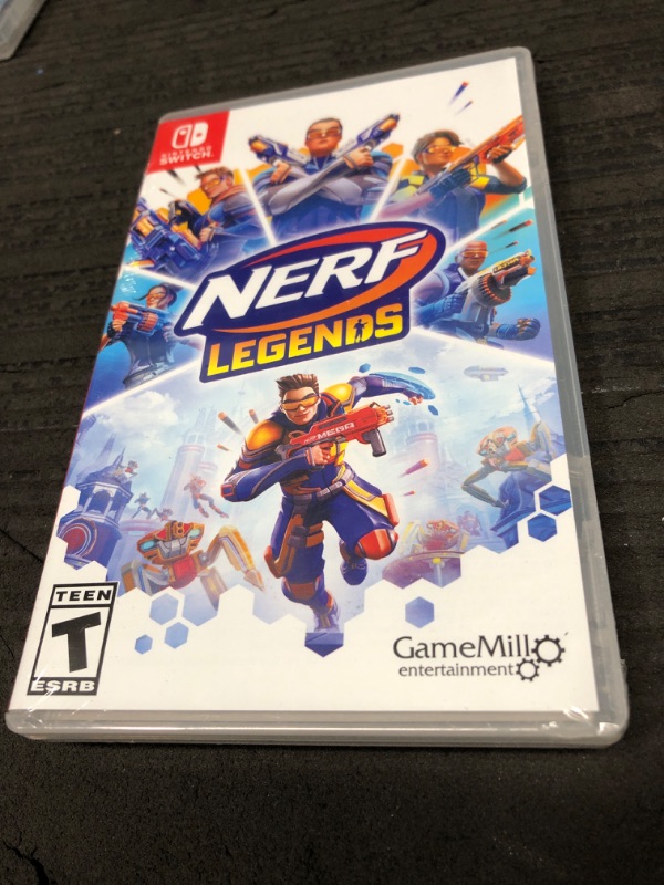 Photo 2 of **FACTORY NEW OPENED TO VERIFY** NERF Legends - Nintendo Switch