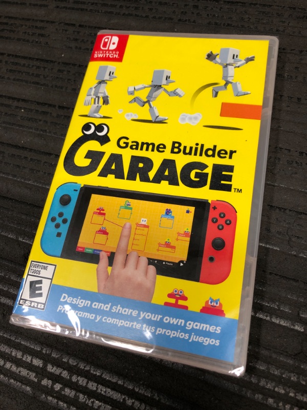 Photo 2 of **FACTORY NEW OPENED TO VERIFY** Game Builder Garage - Nintendo Switch for Nintendo Switch