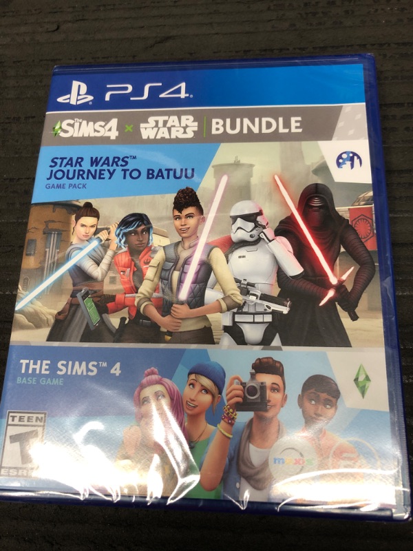 Photo 2 of **FACTORY NEW OPENED TO VERIFY** The Sims 4: Star Wars Journey to Batuu Bundle Electronic Arts PlayStation 4