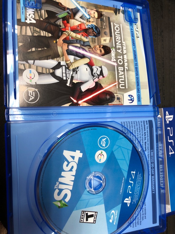 Photo 3 of **FACTORY NEW OPENED TO VERIFY** The Sims 4: Star Wars Journey to Batuu Bundle Electronic Arts PlayStation 4