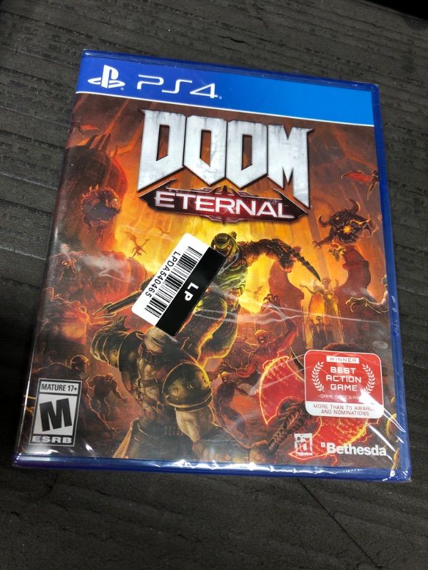 Photo 2 of **FACTORY NEW OPENED TO VERIFY** Doom: Eternal - PlayStation 4

