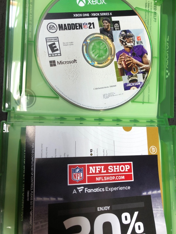 Photo 3 of Madden NFL 21 - Xbox One/Series X

