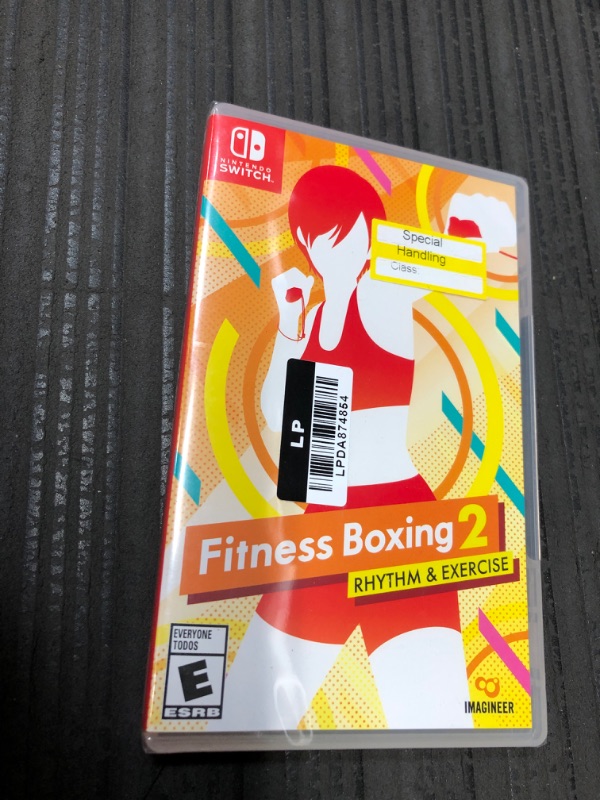 Photo 2 of **FACTORY NEW OPENED TO VERIFY** Fitness Boxing 2: Rhythm & Exercise - Nintendo Switch

