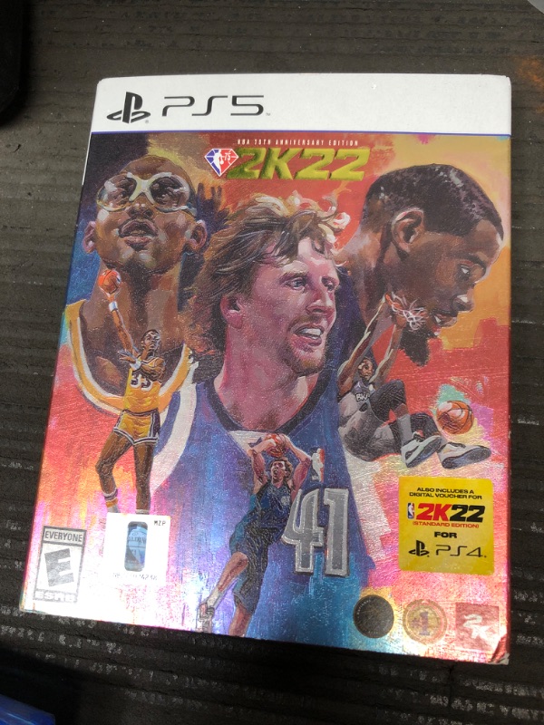 Photo 2 of **FACTORY NEW OPENED TO VERIFY** NBA 2K22 75th Anniversary Edition - PlayStation 5