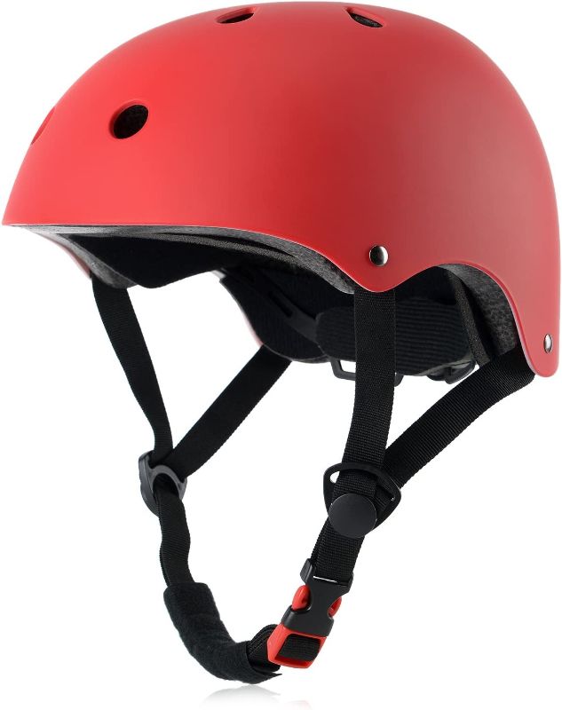 Photo 1 of Kids Bike Helmet, Adjustable and Multi-Sport, from Toddler to Youth, 3 Sizes
