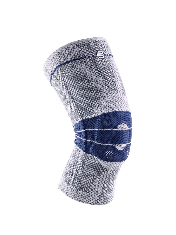 Photo 1 of Bauerfeind GenuTrain Knee Support Brace (New Version) - Targeted Support for Pain Relief & Stabilization for Weak, Swollen & Injured Knees & Arthritis - Size 3, Comfort - Color Titanium
