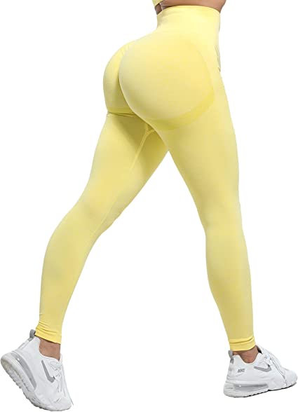 Photo 1 of CHRLEISURE Butt Lifting Workout Leggings for Women, Scrunch Butt Gym Seamless Booty Tight
