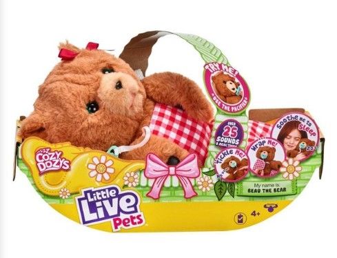 Photo 1 of Little Live Pets Cozy Dozys - Beau the Bear

