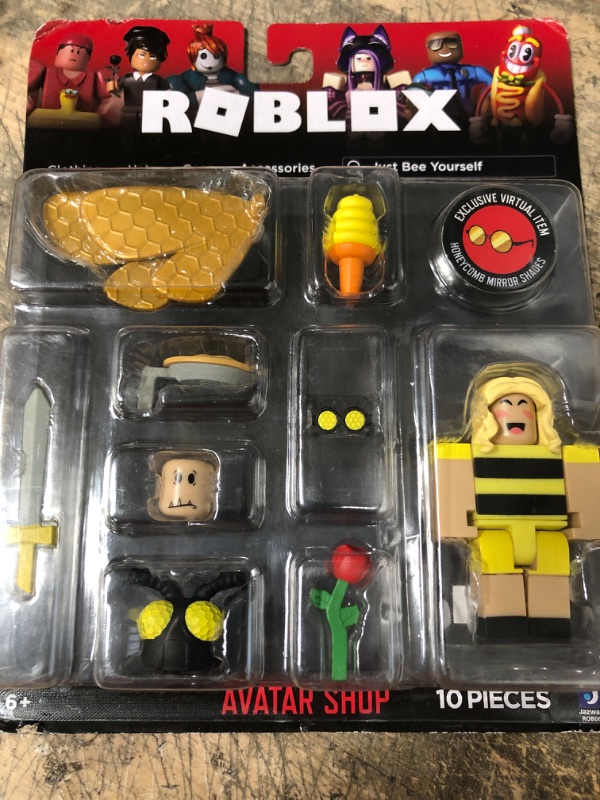 Photo 2 of 2022 ROBLOX Action Figure Avatar Shop Series JUST BEE YOURSELF Accessories
