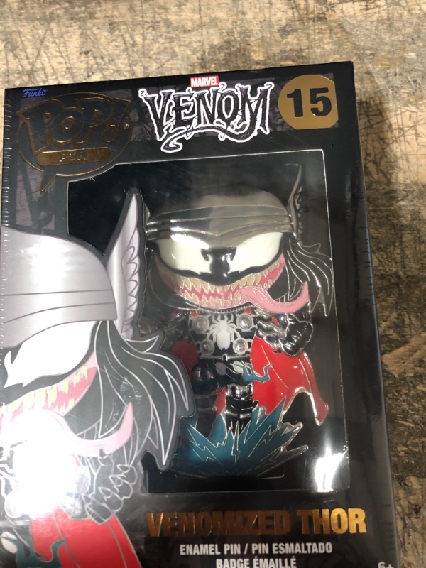 Photo 2 of Funko Pop! Sized Pin Marvel: Venom Thor
