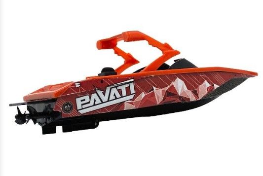 Photo 1 of Hyper Nano RC Pavati Wakeboard Boat - Neon Yellow with Black Graphics

