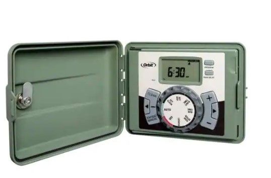 Photo 1 of 12-Station Easy-Set Logic Indoor/Outdoor Sprinkler Timer
