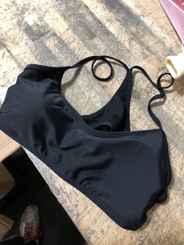 Photo 2 of Juniors' Racerback Bralette Bikini Top - Xhilaration™ XL