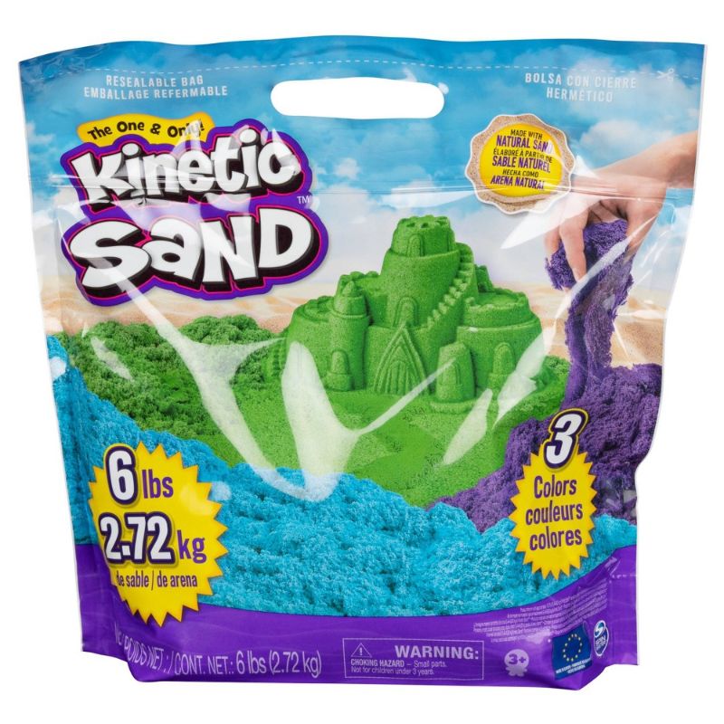 Photo 1 of  Kinetic Sand 6055453 6lb Colour Bag Multi