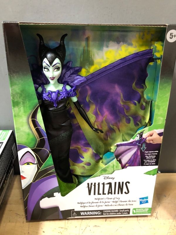 Photo 2 of Disney Villains Maleficent's Flames of Fury Doll