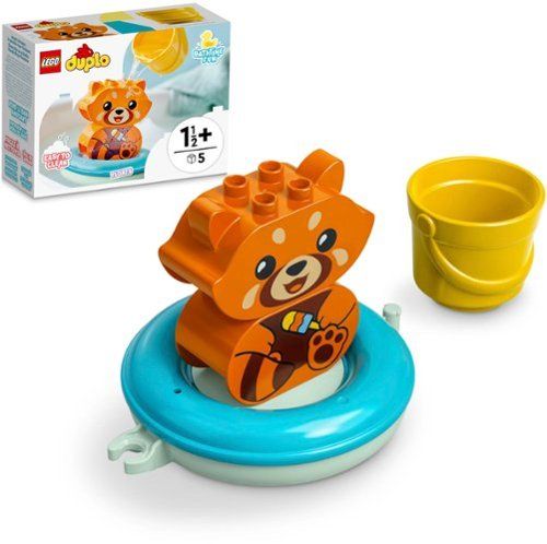 Photo 1 of 2 PACK OF LEGO DUPLO: Bath Time Fun Floating Red Panda (10964)