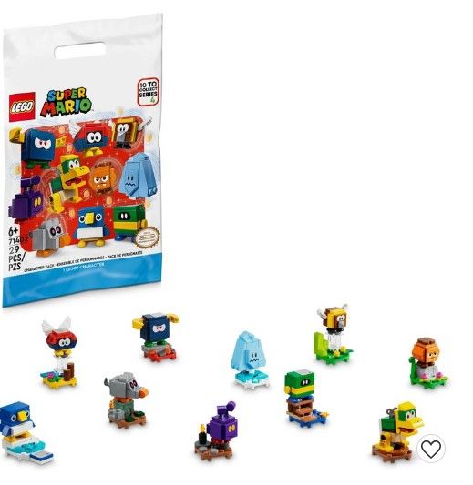 Photo 1 of (3 LEGO SETS) LEGO FRIENDS, NINJAGO, AND SUPER MARIO MYSTERY PACK 