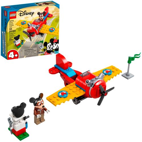 Photo 2 of (2 SETS IN BUNDLE) LEGO Toys LEGO Disney Mickey Mouse's Propeller Plane + Lego Disney Mickey and Friends Mickey & Friends Fire Truck & Station 10776 Toy Building Kit 