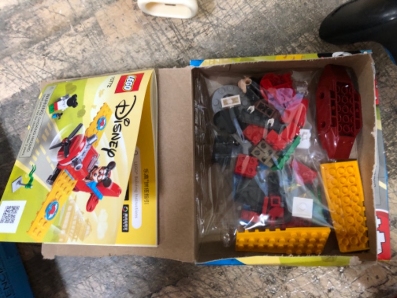 Photo 1 of (2 SETS IN BUNDLE) LEGO Toys LEGO Disney Mickey Mouse's Propeller Plane + Lego Disney Mickey and Friends Mickey & Friends Fire Truck & Station 10776 Toy Building Kit 
