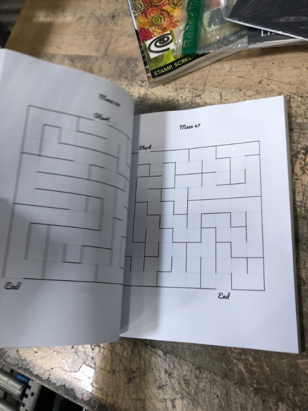 Photo 5 of (2 BOOK BUNDLE) Mazes Activity Book for Kids : Fun First Mazes for Kids 4-6 6-8 Year Olds/Maze Activity Workbook for Children/Amazing and Challenging Mazes for Kids + Meet the Planes (Disney Planes/Planes Fire & Rescue) Hardcover