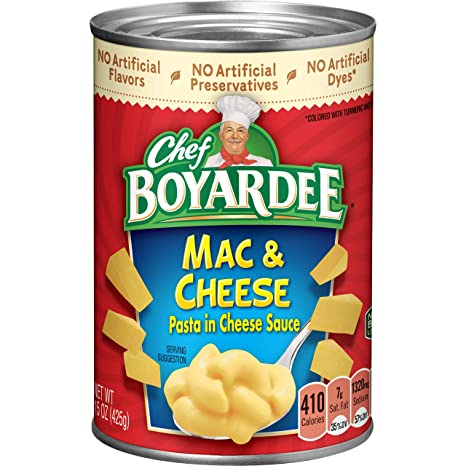 Photo 1 of 19 pack Chef Boyardee Mac and Cheese 15 Oz EXPIRATION DEC. 17, 2022