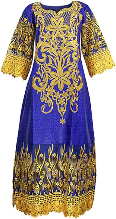 Photo 1 of HD African Bazin Riche Woman Rhinestone Long Dress Lace Patchwork Maxi Dresses with Headwrap
SIZE 3XL
