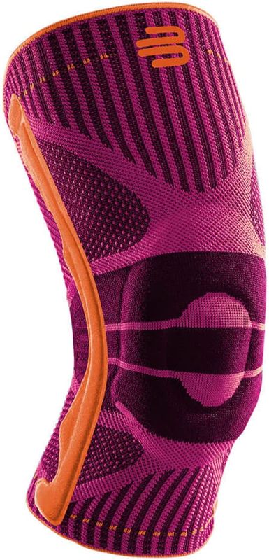 Photo 1 of Bauerfeind Sports Knee Support - Knee Brace for Athletes with Medical Grade Compression - Stabilization and Patellar Knee Pad
