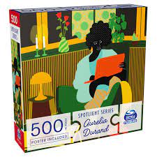 Photo 1 of *NEW* Aurelia Durand Black Artist Spotlight Puzzle 500 piece 