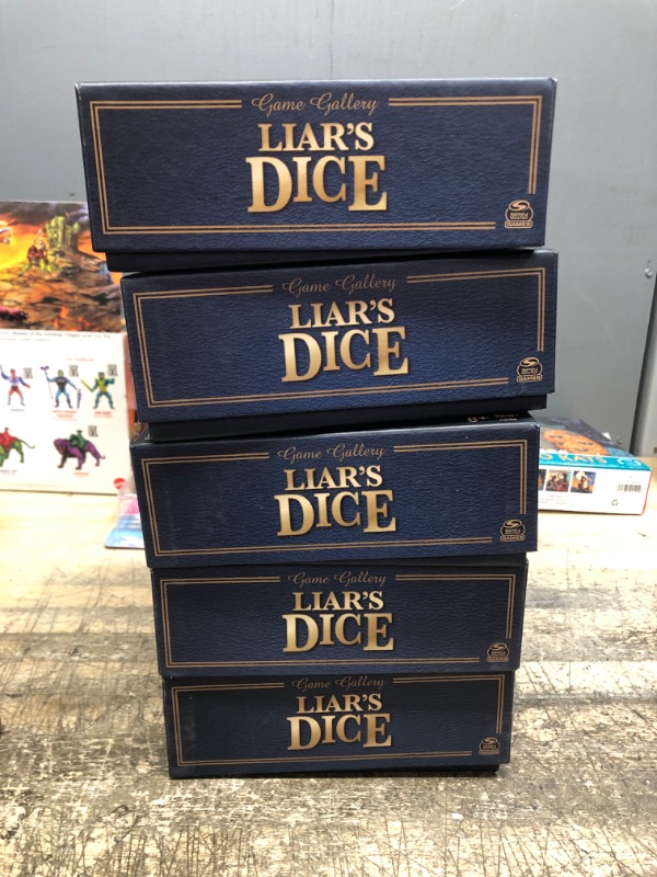 Photo 2 of Game Gallery Liar's Dice Classic Game*******5 PACK

