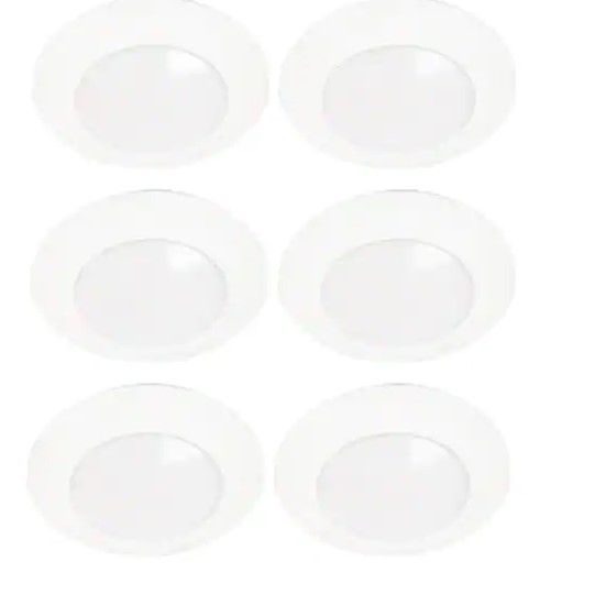 Photo 1 of Halo
HLC 6 in. 3000K Integrated LED Recessed Light Trim (6-Pack)