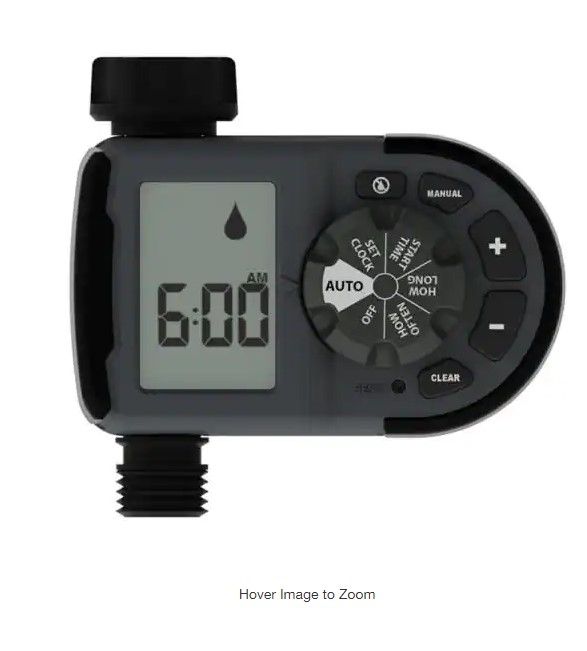 Photo 1 of 1-Outlet Hose Faucet Timer
