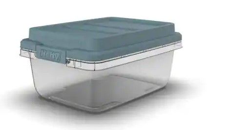 Photo 1 of 4pcks of 18 qt. Storage Bin
