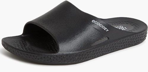 Photo 1 of EcoCozy Comfort Sport Slide Sandals for Men - Made with BLOOM Cushioned Foam SIZE 7 US
