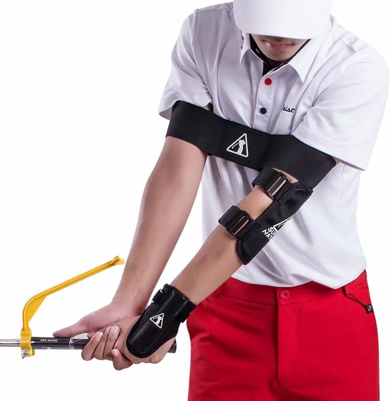 Photo 1 of 5-Piece Suit Golf Training Aids Swing and Putting , PGA Golf Posture Correction Tools for Beginner and Kid. Improving Gesture/Elbow/Wrist/Arm/Leg Posture,Forming the Correct Muscle Memory.
