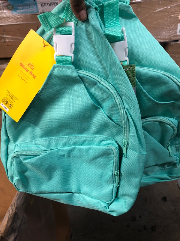 Photo 1 of 2 pack - Teal Sling Backpack - Sun Squad™

