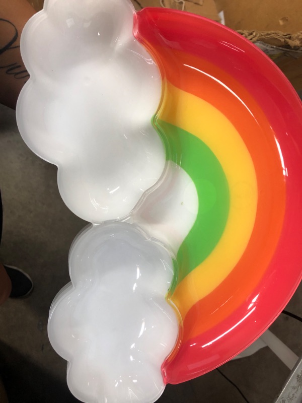 Photo 1 of 3 pack - 64oz Plastic Figural Rainbow Serving Bowl - Sun Squad™


