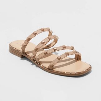 Photo 1 of SIZE: 11 - Women's Hollis Embellished Slide Sandals - A New Day™

