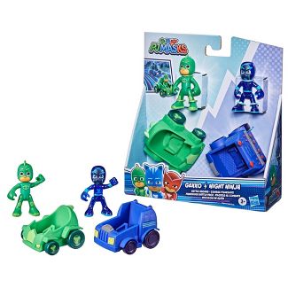 Photo 1 of 2 pack - PJ Masks Gekko vs Night Ninja Battle Racers

