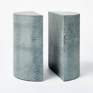 Photo 1 of 
Set of 2 Soapstone Bookends Gray - Threshold™ designed with Studio McGee

