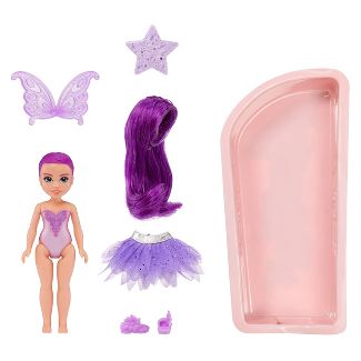 Photo 1 of 2 pack - Dream Bella Color Change Surprise Little Fairies Aubrey Doll

