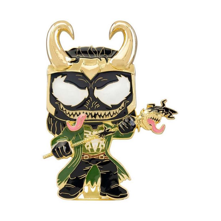 Photo 1 of 2 pack- Marvel Venom Loki Funko Pop! Pin
