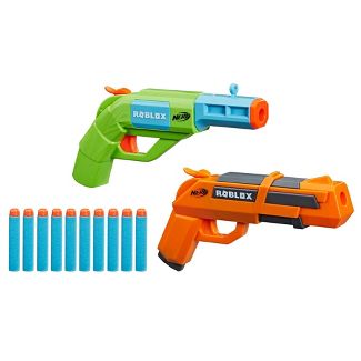 Photo 1 of NERF Roblox Jailbreak Armory 2-Pack Blasters

