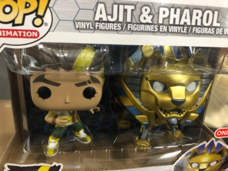 Photo 2 of Funko POP! Animation Bakugan Ajit & Pharol [Metallic] 2-Pack Exclusive
