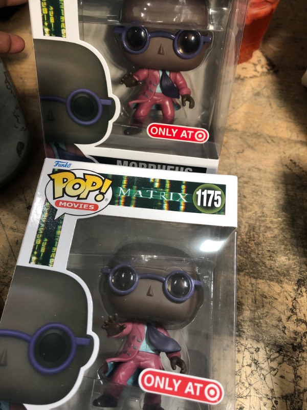 Photo 2 of 2 PACK - Funko POP! Movies: The Matrix - Morpheus (Target Exclusive)

