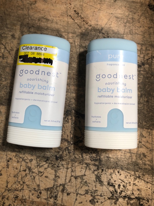 Photo 2 of 2 PACK - Goodnest Moisturizing Baby Balm - Pure Fragrance Free - 0.6oz

