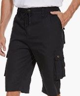 Photo 1 of Hot island Men's Cargo Shorts Work Shorts with Multi 3D Pockets
